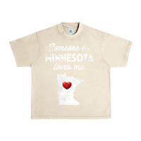 Sandshell Someone In Minnesota Loves Me  Minnesota  MN Urban Heavy Tee - longCreatives