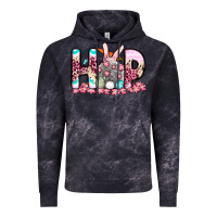 Cloud Black Easter Day Hop bunny Vintage Hoodie - OliviaCreatesArt