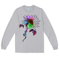 Moon Dust Be Kind Autism Semicolon Long Sleeve Tee - Jasminsmagicworld