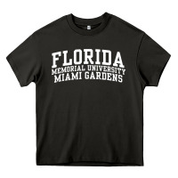 Asphalt Florida Memorial University Miami Gardens OC0647 Heavy Core Tee - longCreatives