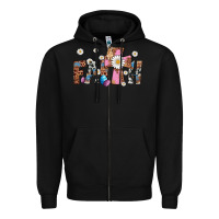 Black faith cross Zipper Hoodie - Artiststas