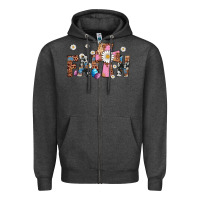 Charcoal Heather faith cross Zipper Hoodie - Artiststas