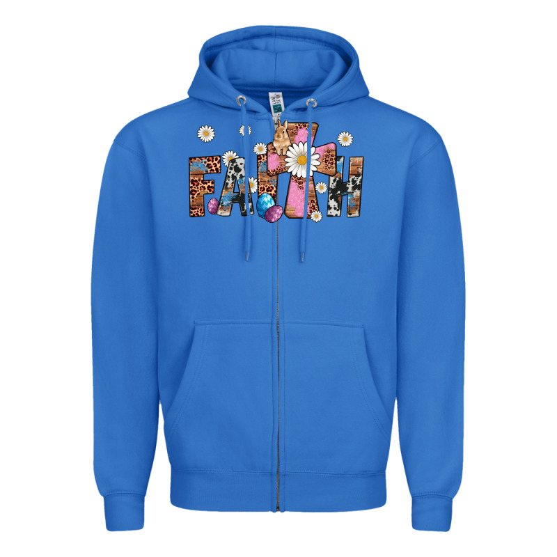Faith Cross Zipper Hoodie by Artiststas | Teevron