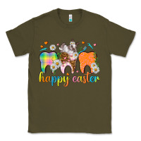 Army Green Happy Easter Dental Easter Day Classic Tee - HowdyJamesFarm
