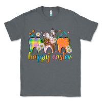 Charcoal Heather Happy Easter Dental Easter Day Classic Tee - HowdyJamesFarm