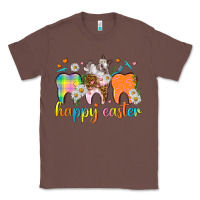 Chestnut Happy Easter Dental Easter Day Classic Tee - HowdyJamesFarm