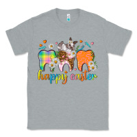 Heather Grey Happy Easter Dental Easter Day Classic Tee - HowdyJamesFarm
