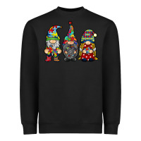 Black autism gnomies Heavyweight Sweatshirt - RacoonDesign