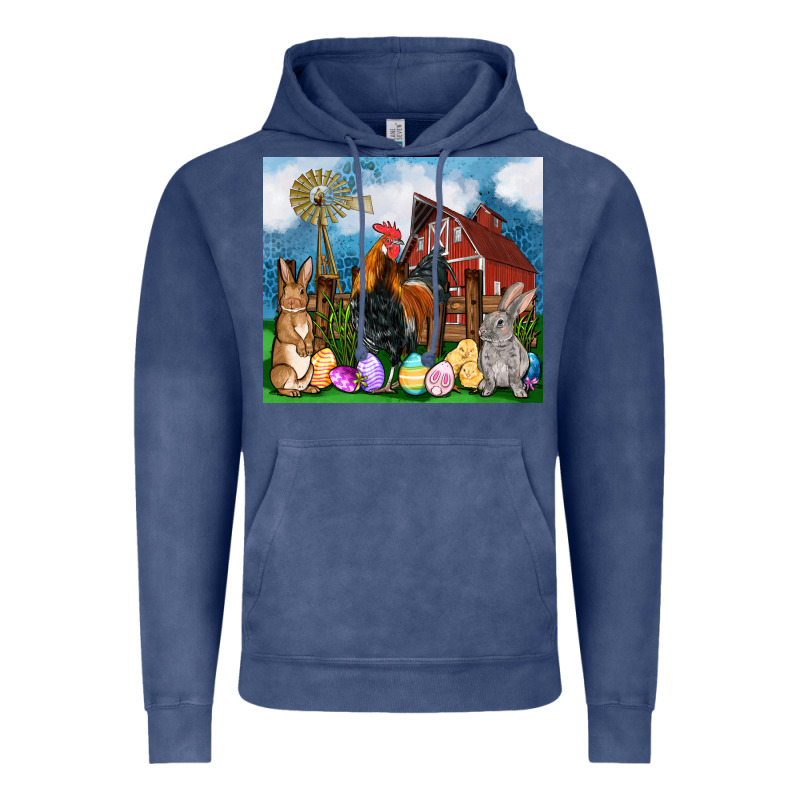 Farm Animals 20oz Vintage Hoodie by OliviaCreatesArt | Teevron