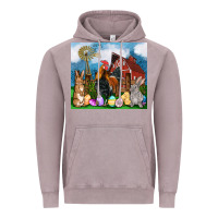 Vintage Zinc Farm animals 20oz Vintage Hoodie - OliviaCreatesArt
