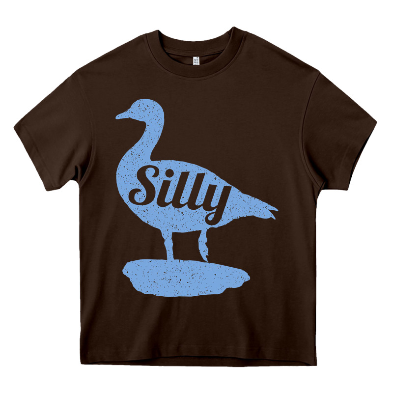 Silly Goose Funny Silly Goose Heavy Core Tee by longCreatives | Teevron
