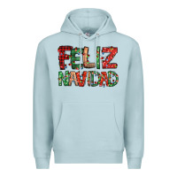 Blue Mist feliz navidad Spanish christmas Premium Hoodie - Jasminsmagicworld