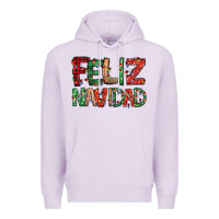 Lilac feliz navidad Spanish christmas Premium Hoodie - Jasminsmagicworld