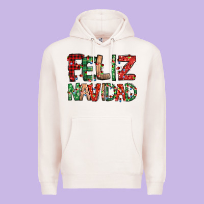 Feliz Navidad Spanish Christmas Premium Hoodie Designed By Jasminsmagicworld