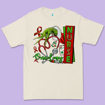 Christmas Character Nurse Premium Tee Designed By Nancycooperartshop