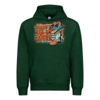 Forest Green blame it all my roots Urban Hoodie - AdoDesignShop