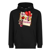 Black one loved teacher Heavyweight Hoodie - BarkalooDesign