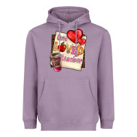 Lavender one loved teacher Heavyweight Hoodie - BarkalooDesign