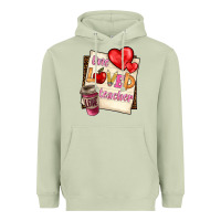 Matcha one loved teacher Heavyweight Hoodie - BarkalooDesign