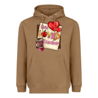 Toasted Coconut one loved teacher Heavyweight Hoodie - BarkalooDesign