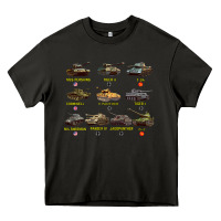 Asphalt Top Ten Best WW2 Tanks M4 Sherman Panzer IV Tiger II T34 Heavy Core Tee - longCreatives