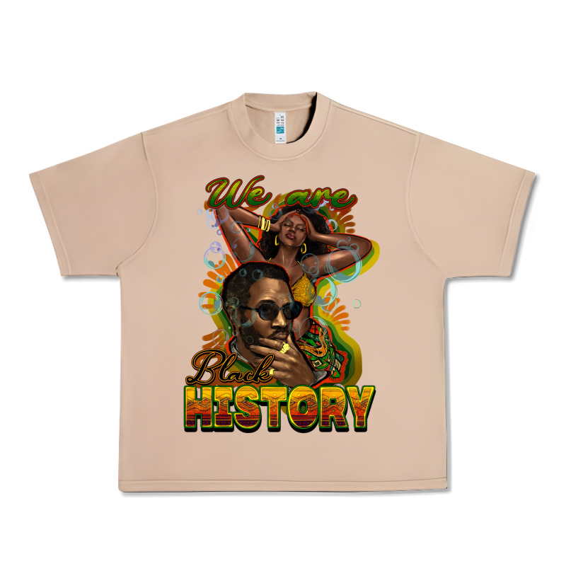 We Are Black History Urban Heavy Tee by HowdyJamesFarm | Teevron