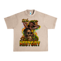 French Oak We are Black History Urban Heavy Tee - HowdyJamesFarm