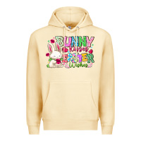 Pina Colada Bunny Kisses Easter Wishes Premium Hoodie - CowhideDigitalArt