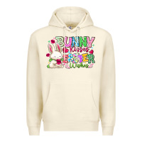 Sandshell Bunny Kisses Easter Wishes Premium Hoodie - CowhideDigitalArt