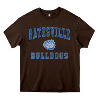 Chocolate Brown Batesville High School Bulldogs Premium Heavy Core Tee - longCreatives