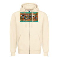 Sandshell texas sunflower cactus cowhide leopard licence plate Zipper Hoodie - Artiststas