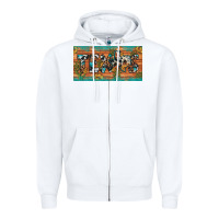 White texas sunflower cactus cowhide leopard licence plate Zipper Hoodie - Artiststas