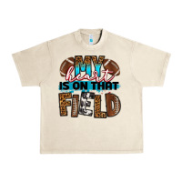 Sandshell my heart is on that field football Urban Heavy Tee - RanaPortraitStore