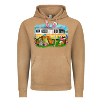 Vintage Camel Easter Day camper Vintage Hoodie - OliviaCreatesArt