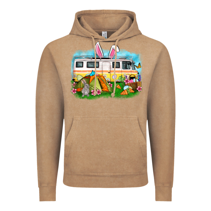 Easter Day Camper Vintage Hoodie by OliviaCreatesArt | Teevron
