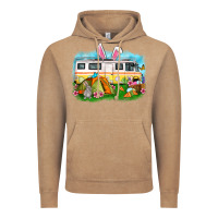 Vintage Coffee Easter Day camper Vintage Hoodie - OliviaCreatesArt