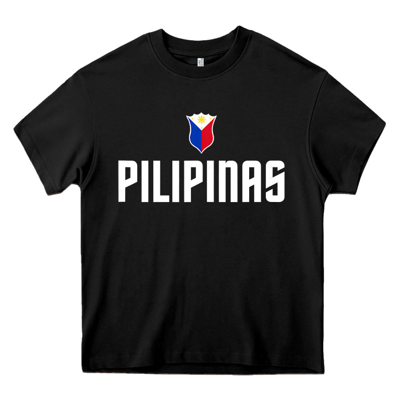 Pilipinas Basketball Wear, Gilas Philippines Casual Wear Heavy Core Tee by longCreatives | Teevron