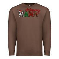 Chestnut merry mama Premium Sweatshirt - BarkalooDesign