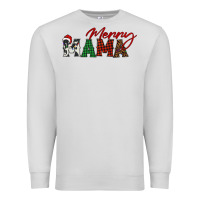 Dove Grey merry mama Premium Sweatshirt - BarkalooDesign
