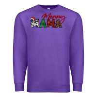 Purple merry mama Premium Sweatshirt - BarkalooDesign