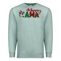 Seafoam merry mama Premium Sweatshirt - BarkalooDesign
