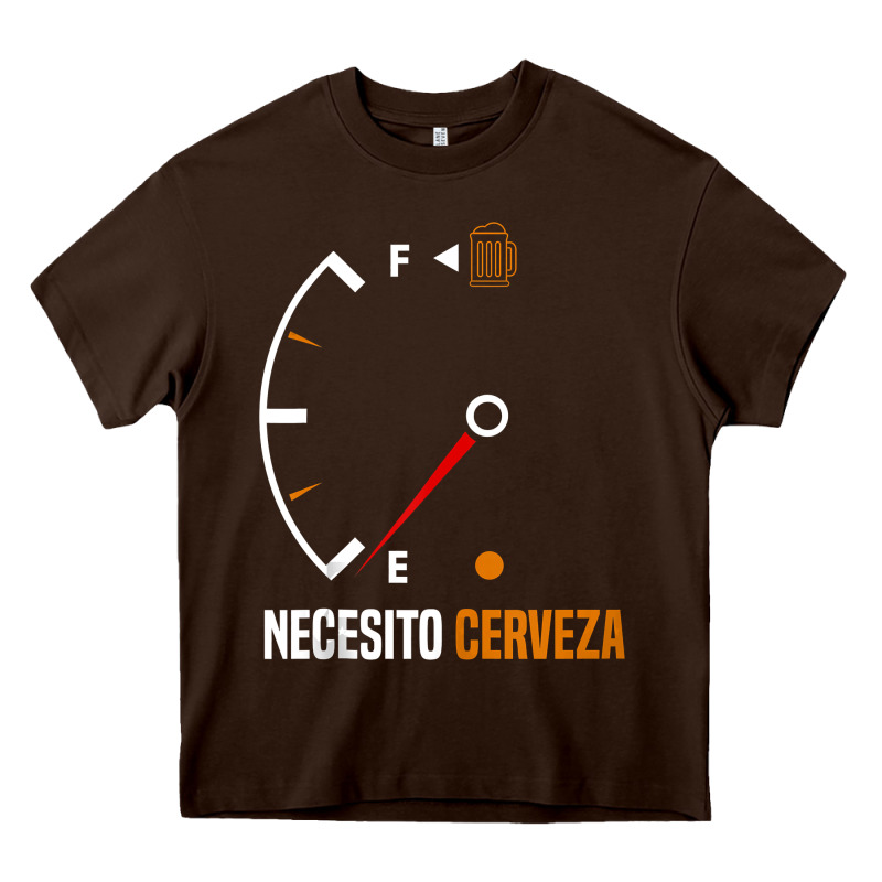 Mexican Beer Necesito Cerveza Cool & Funny Sayings Heavy Core Tee by longCreatives | Teevron