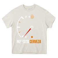 Cream Mexican beer necesito cerveza cool & funny sayings Heavy Core Tee - longCreatives