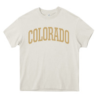 Cream Colorado   Colorado Sports CollegeStyle T CO Heavy Core Tee - longCreatives