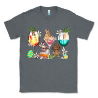 Charcoal Heather Easter wine glasses Easter Day Classic Tee - HowdyJamesFarm