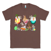Chestnut Easter wine glasses Easter Day Classic Tee - HowdyJamesFarm