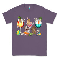 Lavender Easter wine glasses Easter Day Classic Tee - HowdyJamesFarm