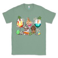 Sage Easter wine glasses Easter Day Classic Tee - HowdyJamesFarm