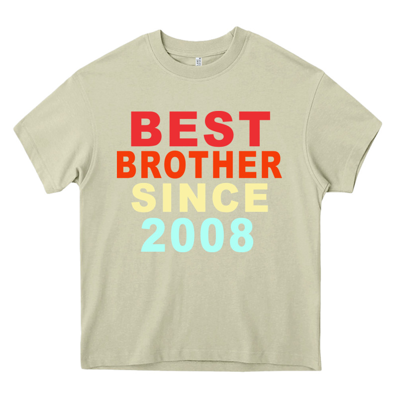 Best Brother Sİnce 2008 Heavy Core Tee by Bettercallsaul | Teevron