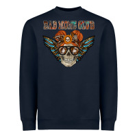 Navy bad moms club Heavyweight Sweatshirt - RacoonDesign